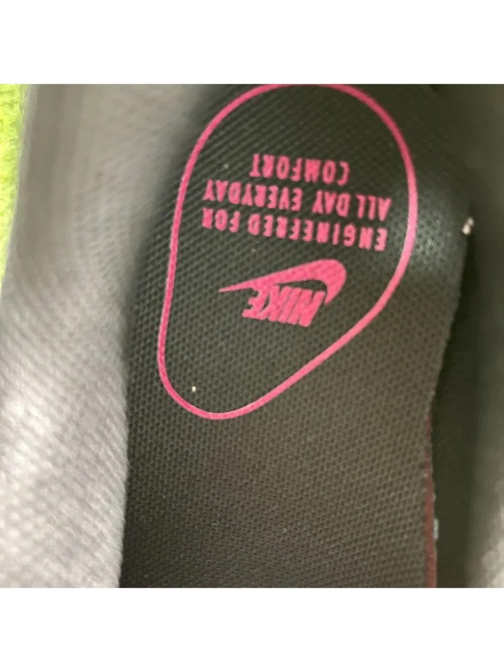 Nike Air Max 90 Womens Size 8 Black White Pink Athletic Running Shoes Sneakers